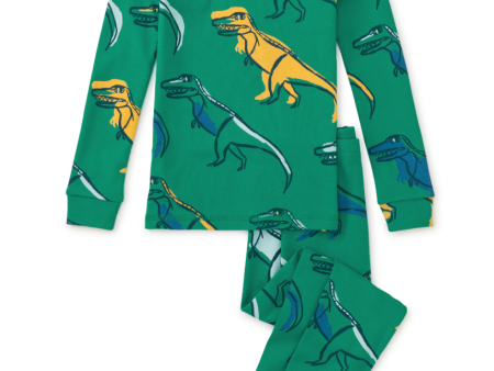 Tea Collection Goodnight Pajama Set T-Rex Pack Fashion