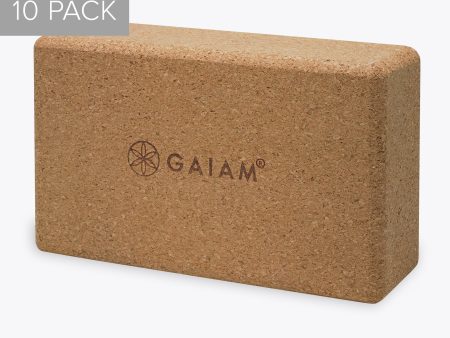 Cork Yoga Brick - Value 10 Pack Online Sale