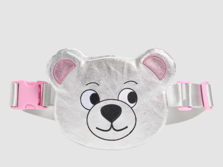 State Bags Metallic Bear Fanny Pack Silver Cheap