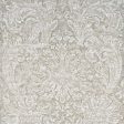 Mulberry Wallpaper FG072.J80 Faded Damask Silver Taupe Supply