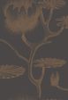 Cole & Son Wallpaper 95 4021.CS Lily Black Bronze Online Sale