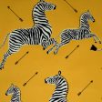 Scalamandre Wallpaper WP81388M-006 Zebras Yellow Cheap